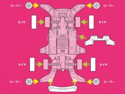 Tamiya 1/32 Beginner's Mini 4WD #02 Pig Racer (Pink / Raikiri) (MA Chassis)